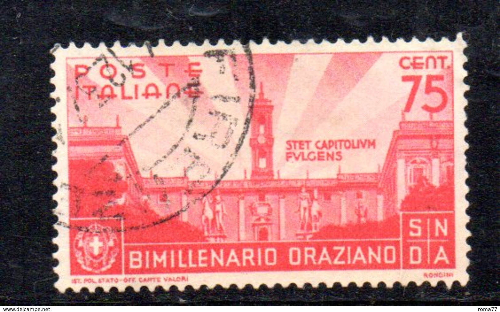 APR2388 - REGNO 1936, Sassone N. 402. Orazio Usato - Usati