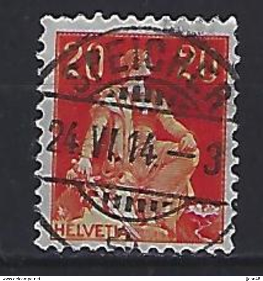 Switzerland 1908-40  Sitting Helvetia (o)  Mi.102x - Used Stamps