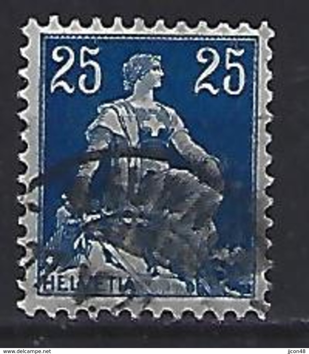 Switzerland 1908-40  Sitting Helvetia (o)  Mi.103x - Oblitérés