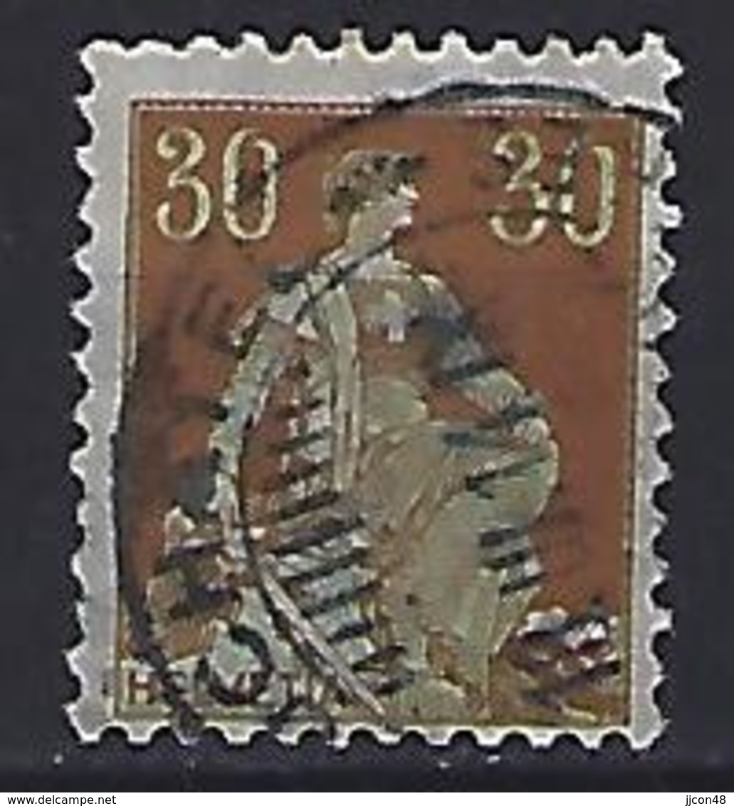 Switzerland 1908-40  Sitting Helvetia (o)  Mi.104x - Used Stamps