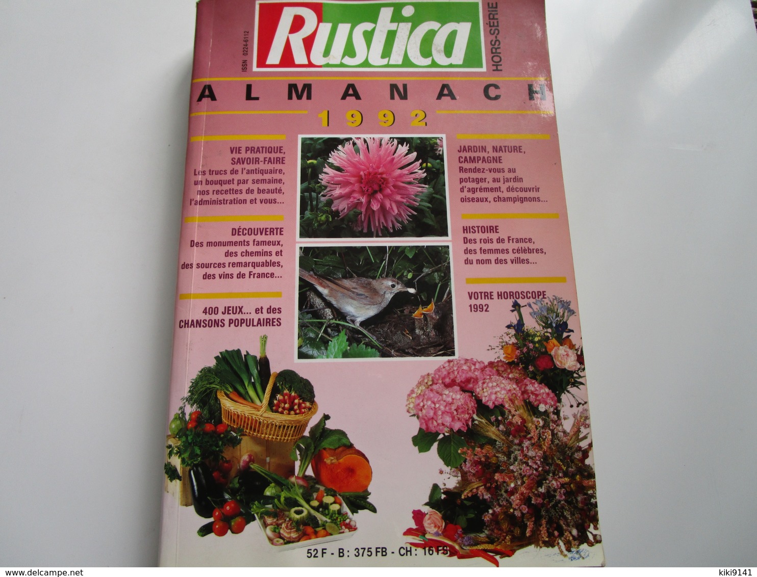 RUSTICA - ALMANACH 1992 - Garden