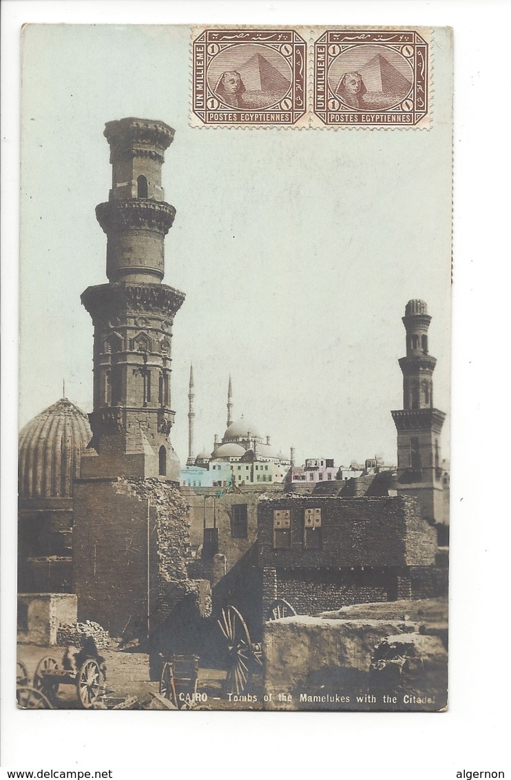 22324 - Cairo Tombs Of The Mamelukes With The Citadel - Le Caire