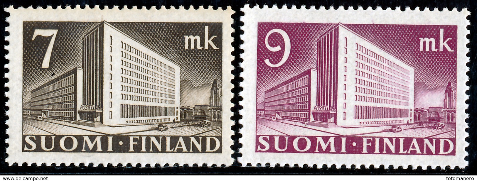 FINLAND 1942 Definitive Lions 7 Mk + 9 Mk, MI 269-270**MNH - Ongebruikt