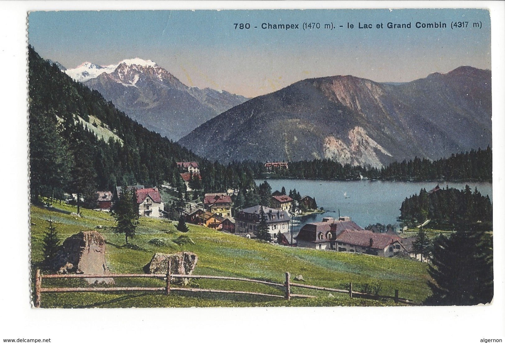 22326 - Champex Le Lac Et Grand Combin - Autres & Non Classés