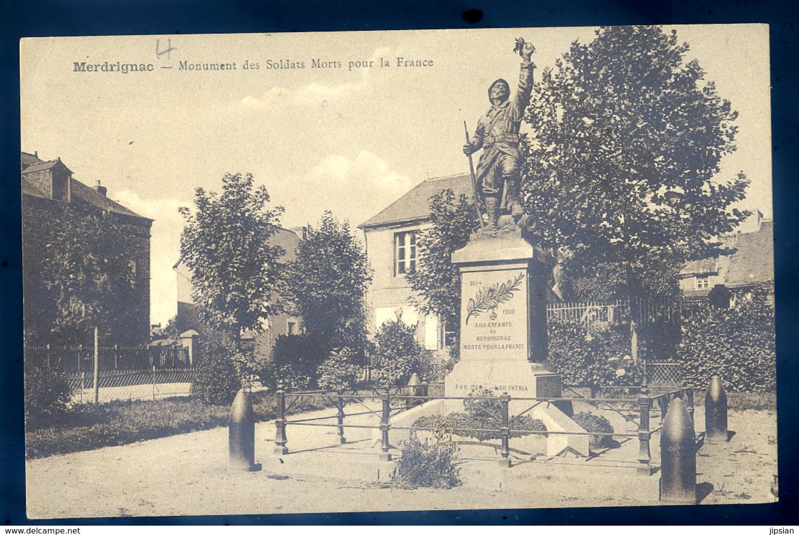 Cpa Du 22  Merdrignac  Monument Des Soldats Morts Pour La France    LZ6 - Loudéac