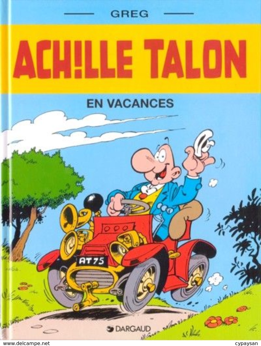Achille Talon En Vacances  PUB ESSO TBE DARGAUD  06/1999  Greg (BI2) - Achille Talon