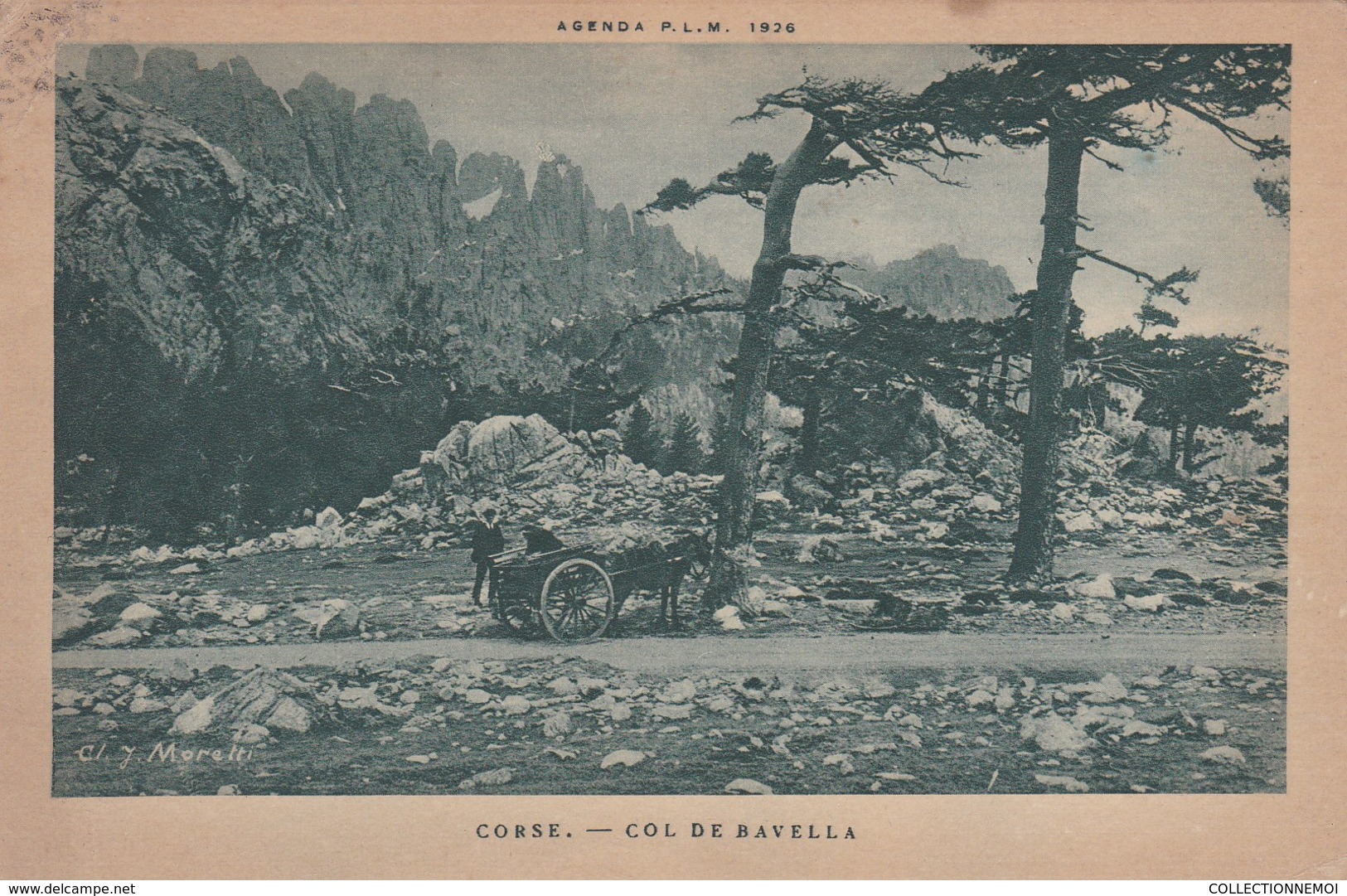 CORSE , Lot De 6 Cartes Dont "" COL DE BAVELLA ""  ((lot 313)) - Altri & Non Classificati