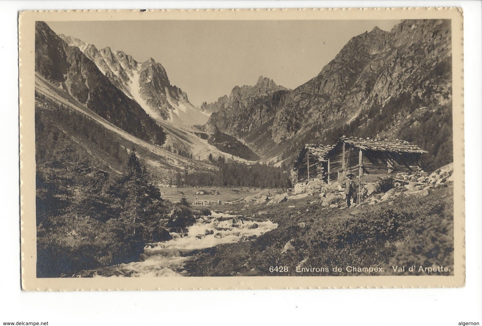 22330 - Environs De Champex Val D'Arpette 1916 - Autres & Non Classés