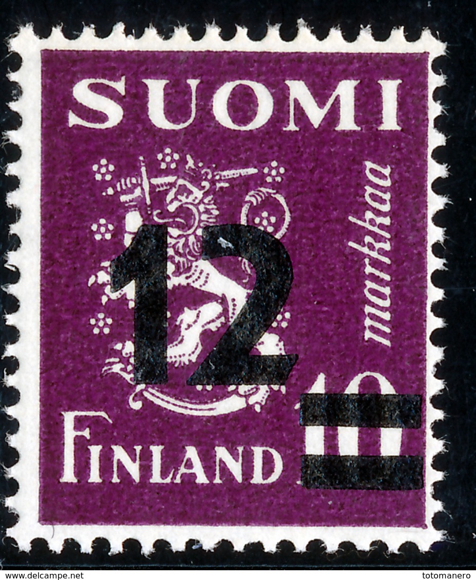 FINLAND 1943-1948 Definitive Lions Surcharged MI 277, 324, 348**MNH - Nuovi