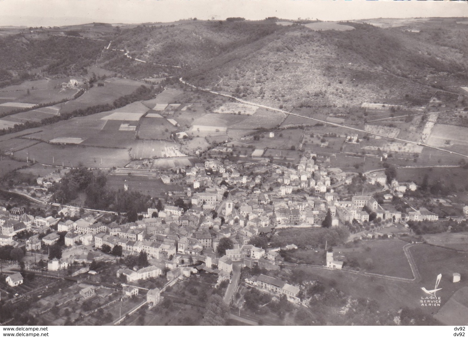 CANTAL MASSIAC EN AVION AU DESSUS - Autres & Non Classés