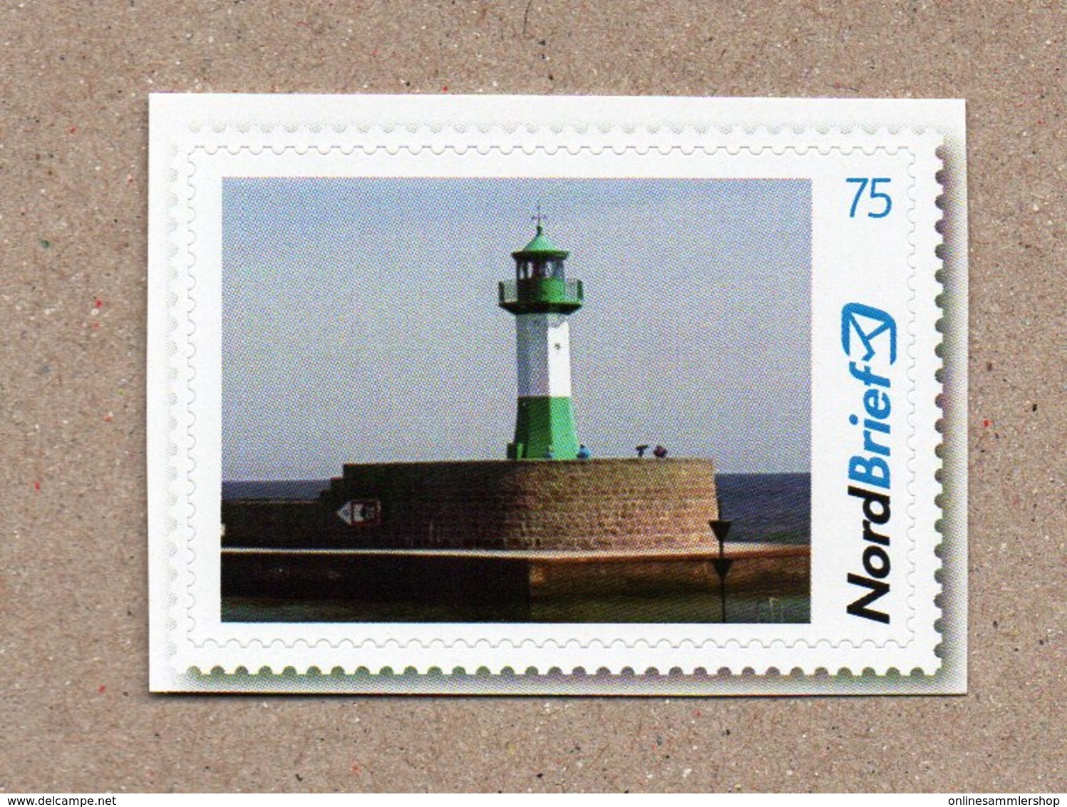 BRD - Privatpost Nordbrief - Lighthouse Leuchtturm - Saßnitz / Deutschland - Vuurtorens