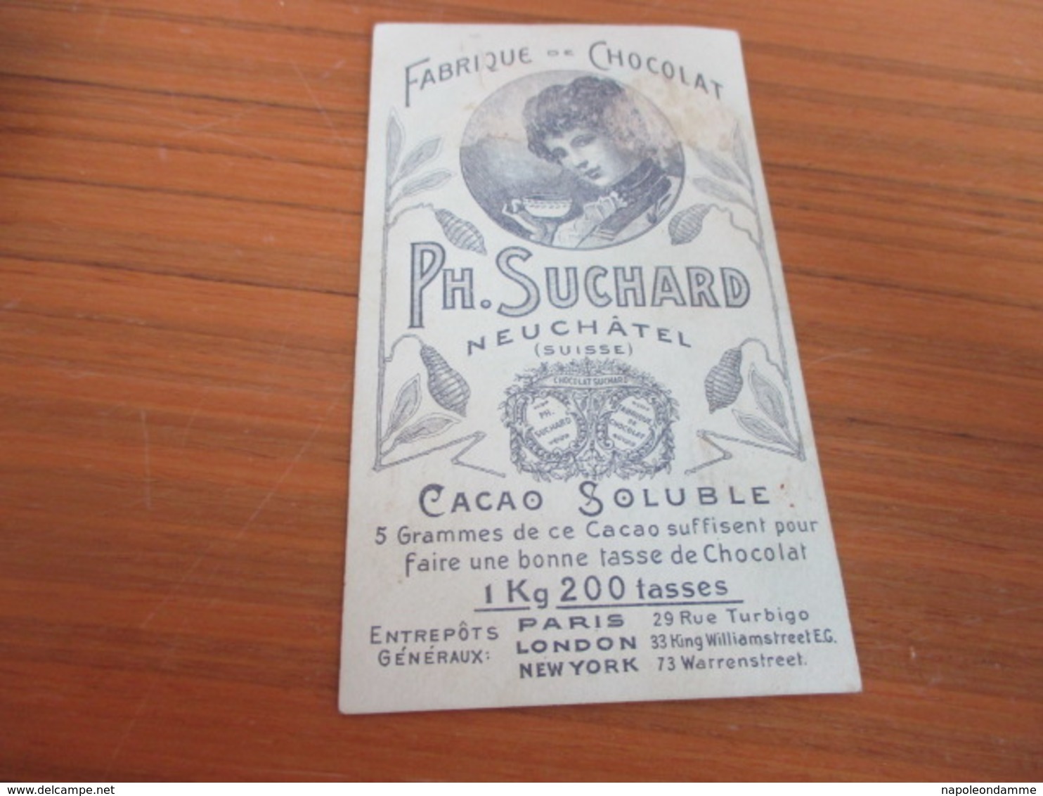 Chromo,Chocolat Suchard - Stollwerck