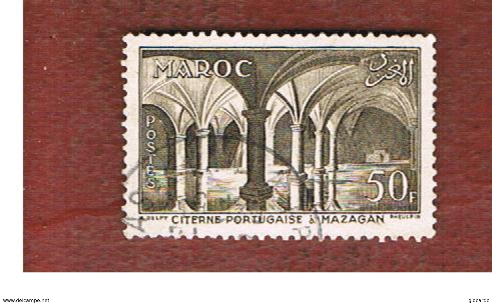 MAROCCO FRANCESE (FRENCH MOROCCO)  - SG 463  -  1955  SITES: MAZAGAN - USED ° - Usati