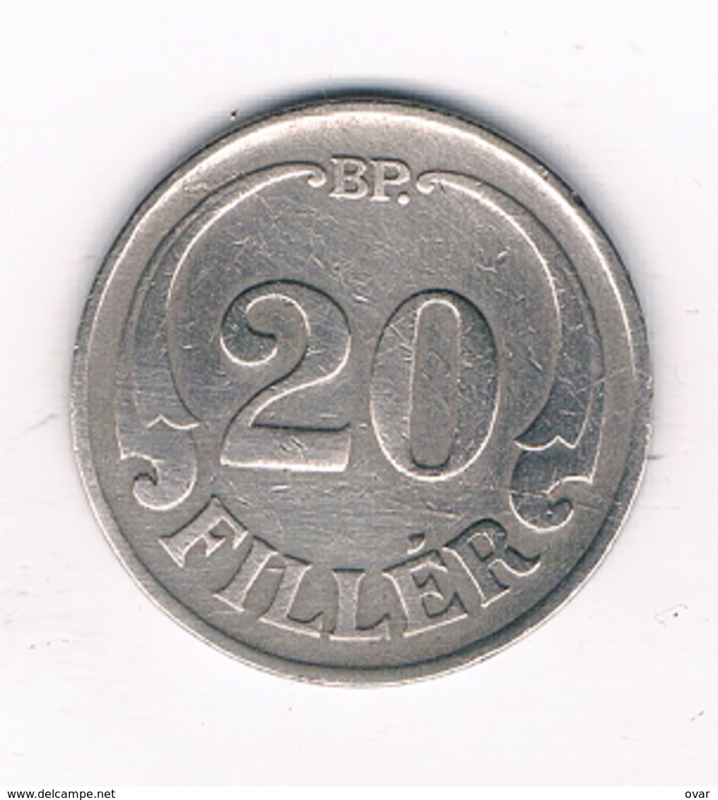 20 FILLER 1926  HONGARIJE /6277/ - Hungary