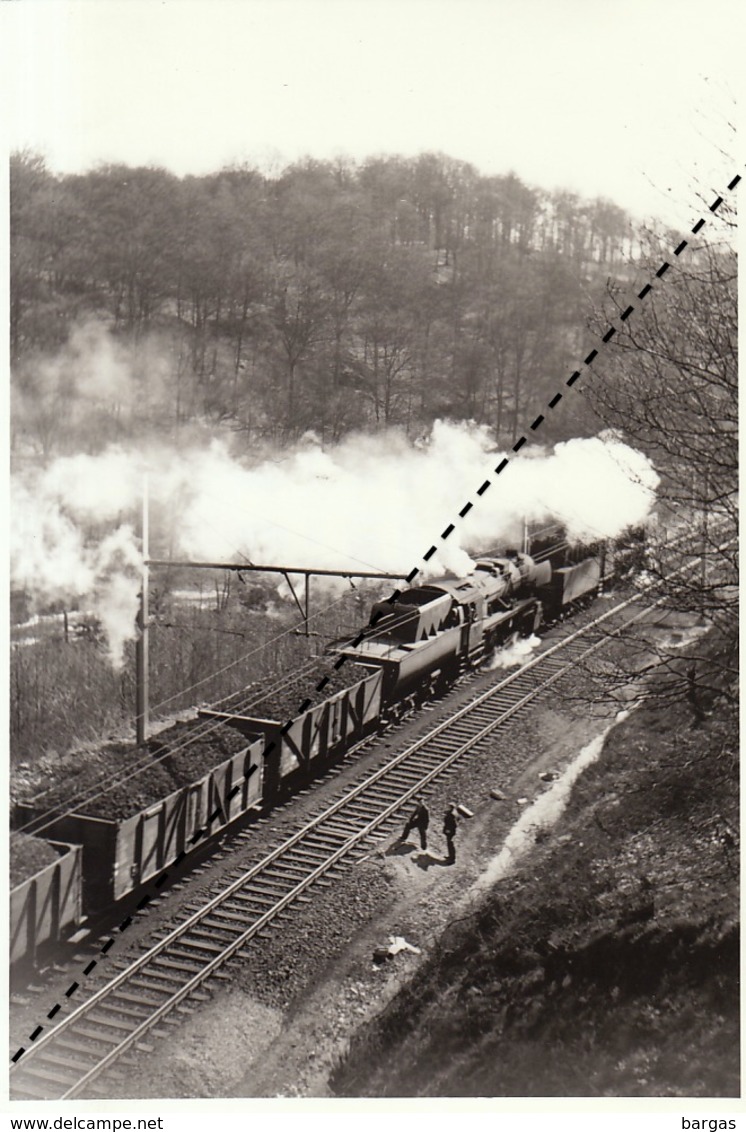 Photo SNCB NMBS Chemins De Fer Belges Train Locomotive T25 T26 Par B Dedoncker ARBAC - Treinen