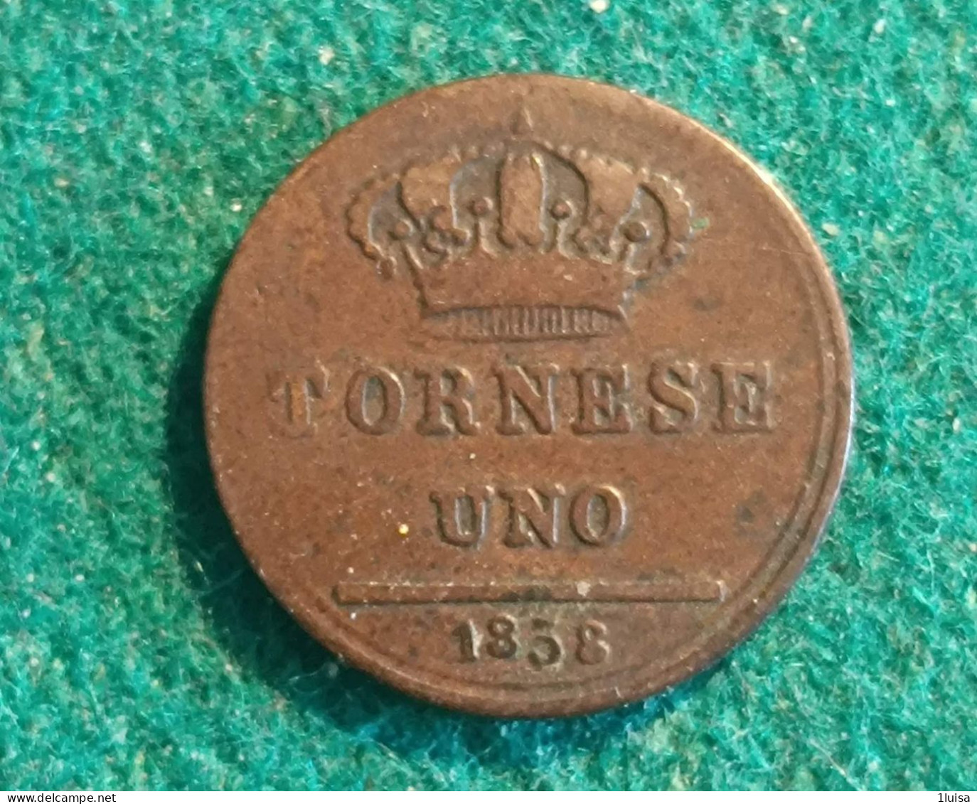 1 TORNESE 1858 - Dos Siciles