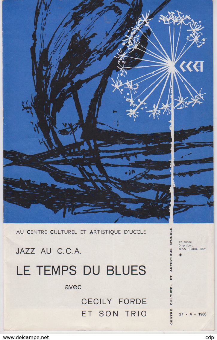 Programme Uccle  1966  JAZZ - Programmes