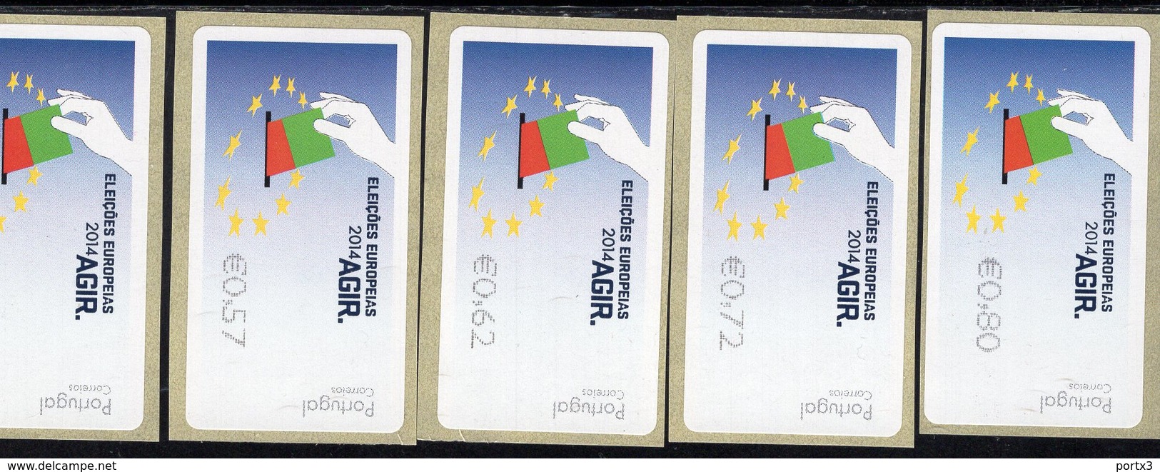 87 Europawahl ** Postfrisch, MNH, Neuf (1) - Automatenmarken [ATM]