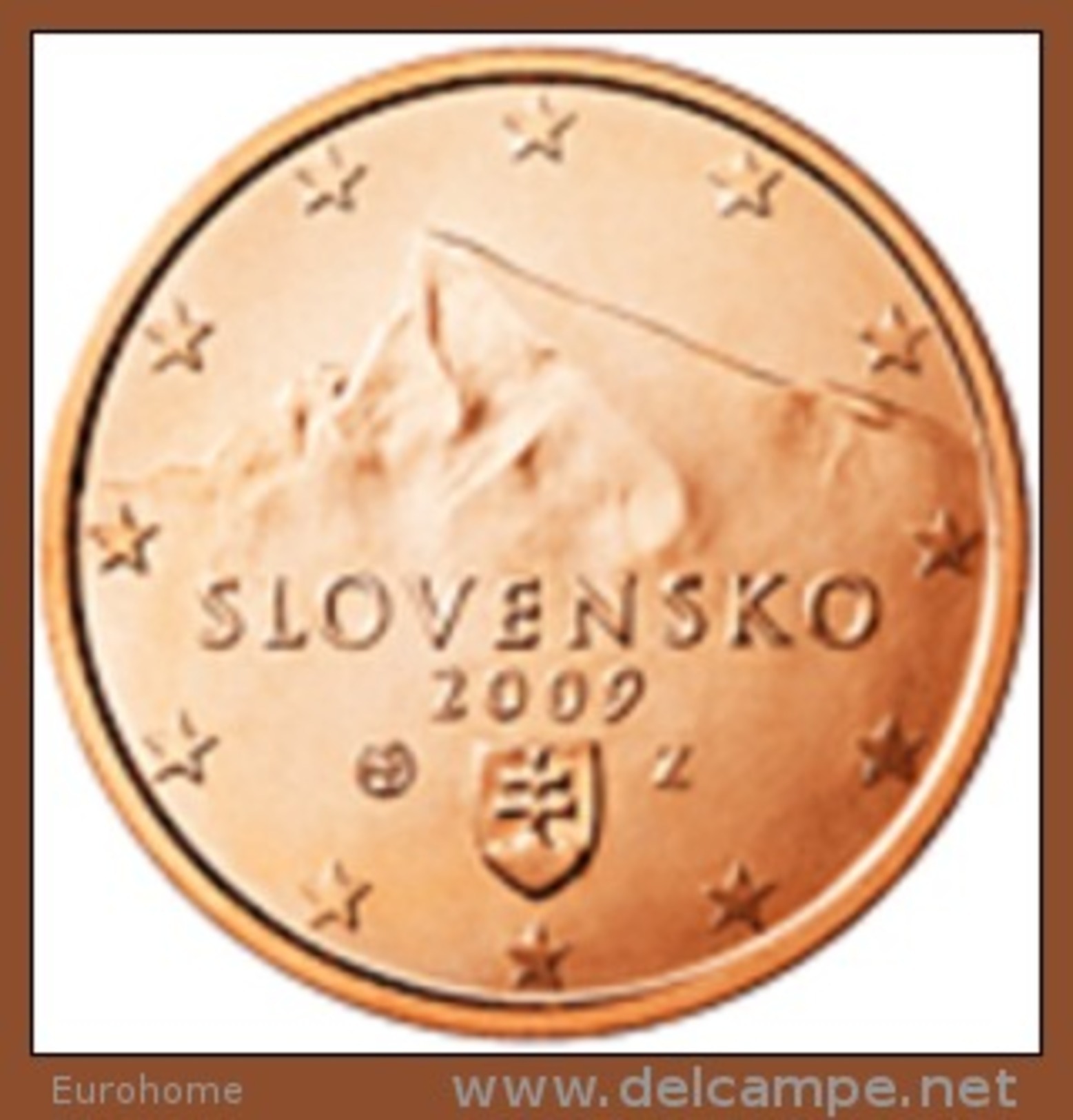Slovakije 2009     1 Cent    UNC Uit De Rol  UNC Du Rouleaux  !! - Slovaquie