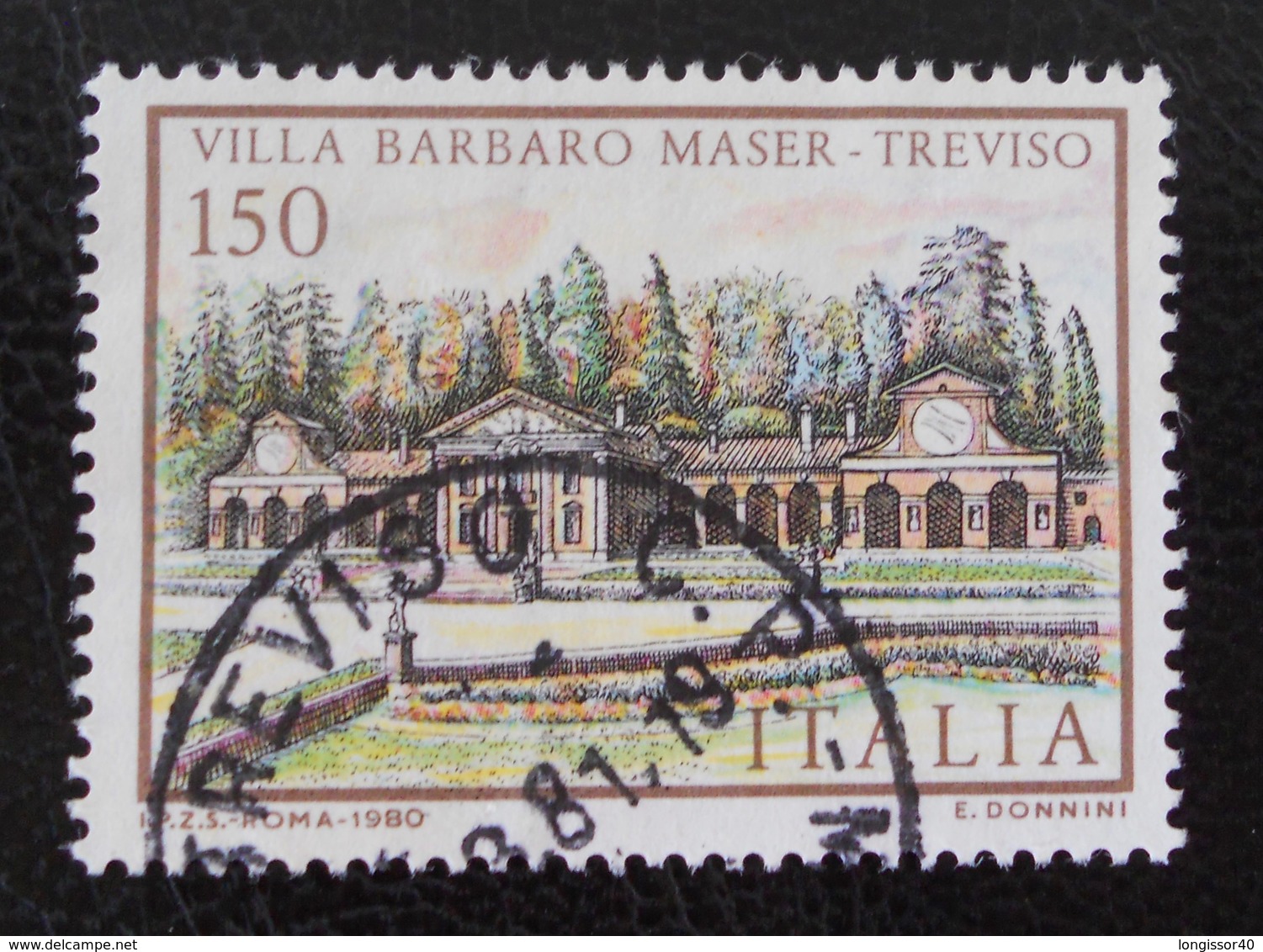 VILLA BARABARO- MASER A TREVISE 1980 - OBLITERE - YT 1466 - MI 1734 - 1971-80: Oblitérés