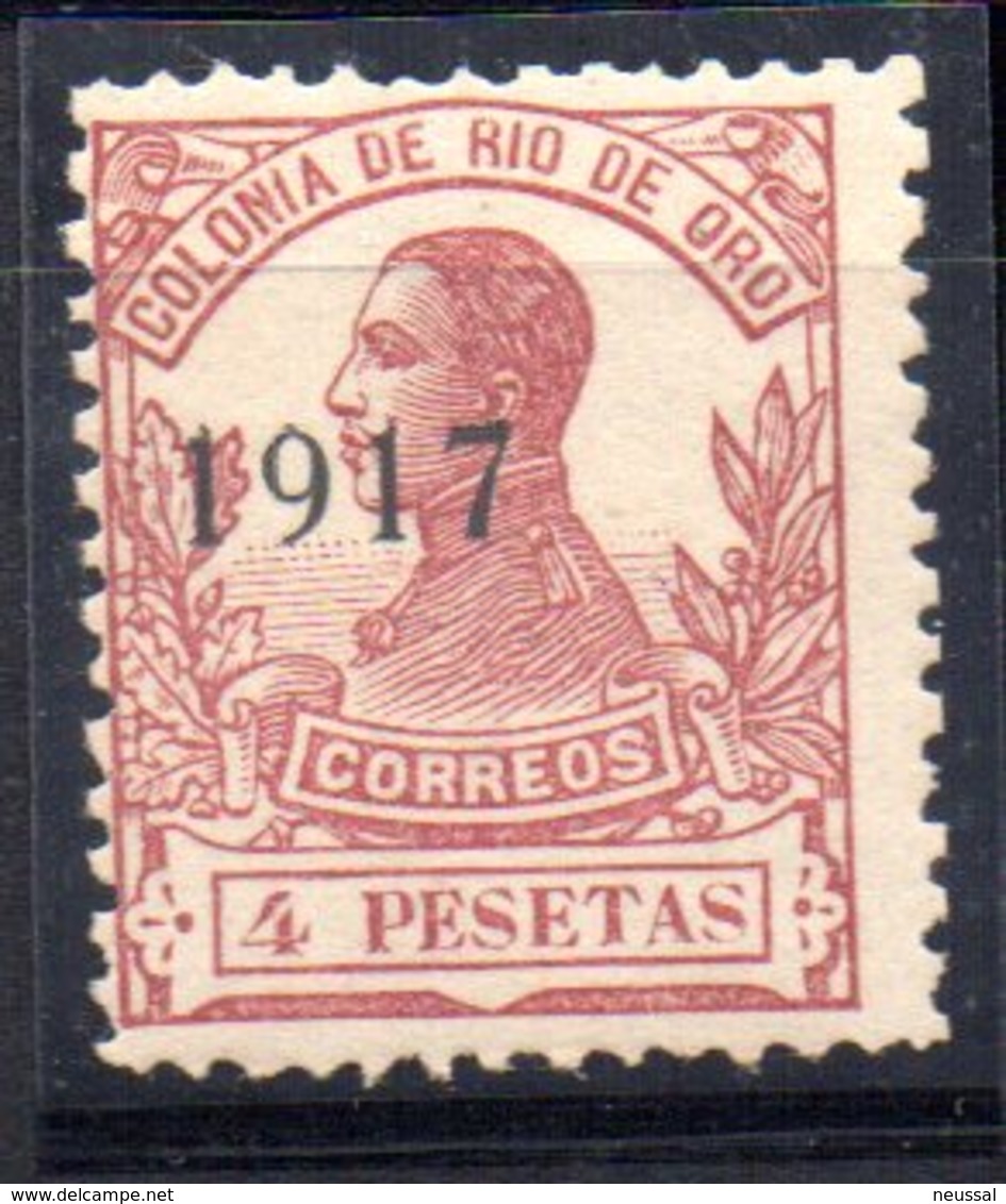 Sello Nº 102  Rio Oro - Rio De Oro