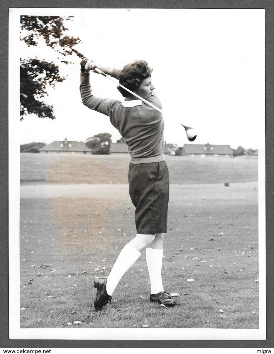 Photo Press Sport GOLF -  1958 DOROTHEA SOMMERVILLE - Sport