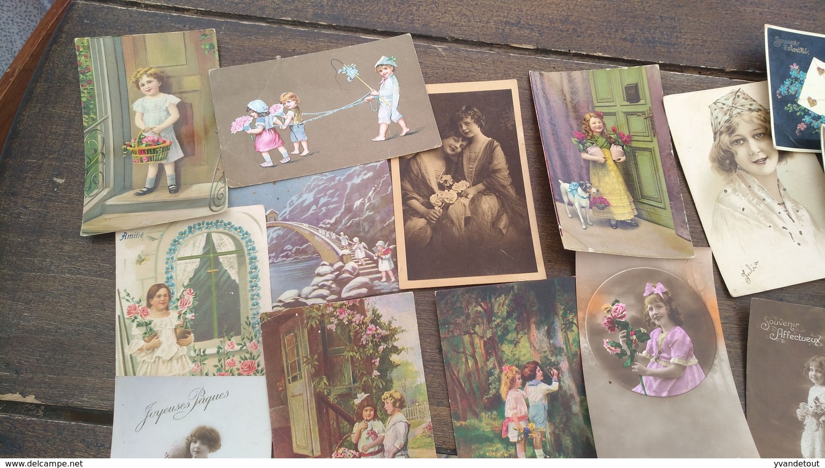 Lot De 47 Cartes Postales. Enfants. - 5 - 99 Cartoline