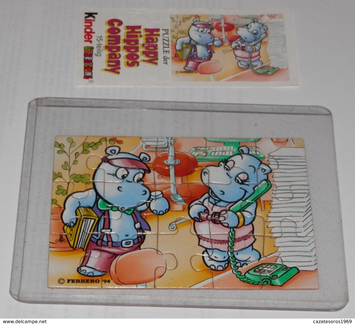 PUZZLE  KINDER SUPRISE -  HAPPY HIPPOS COMPANY - Puzzles