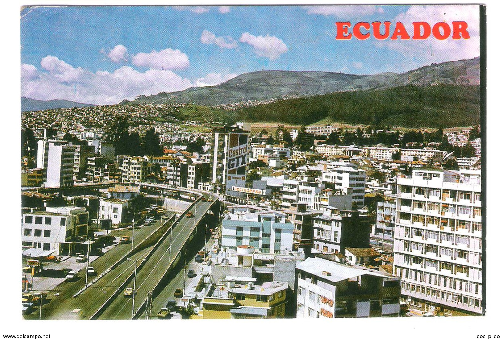 Ecuador - Quito - City View - Nice Syrian Stamp Timbre - Ecuador