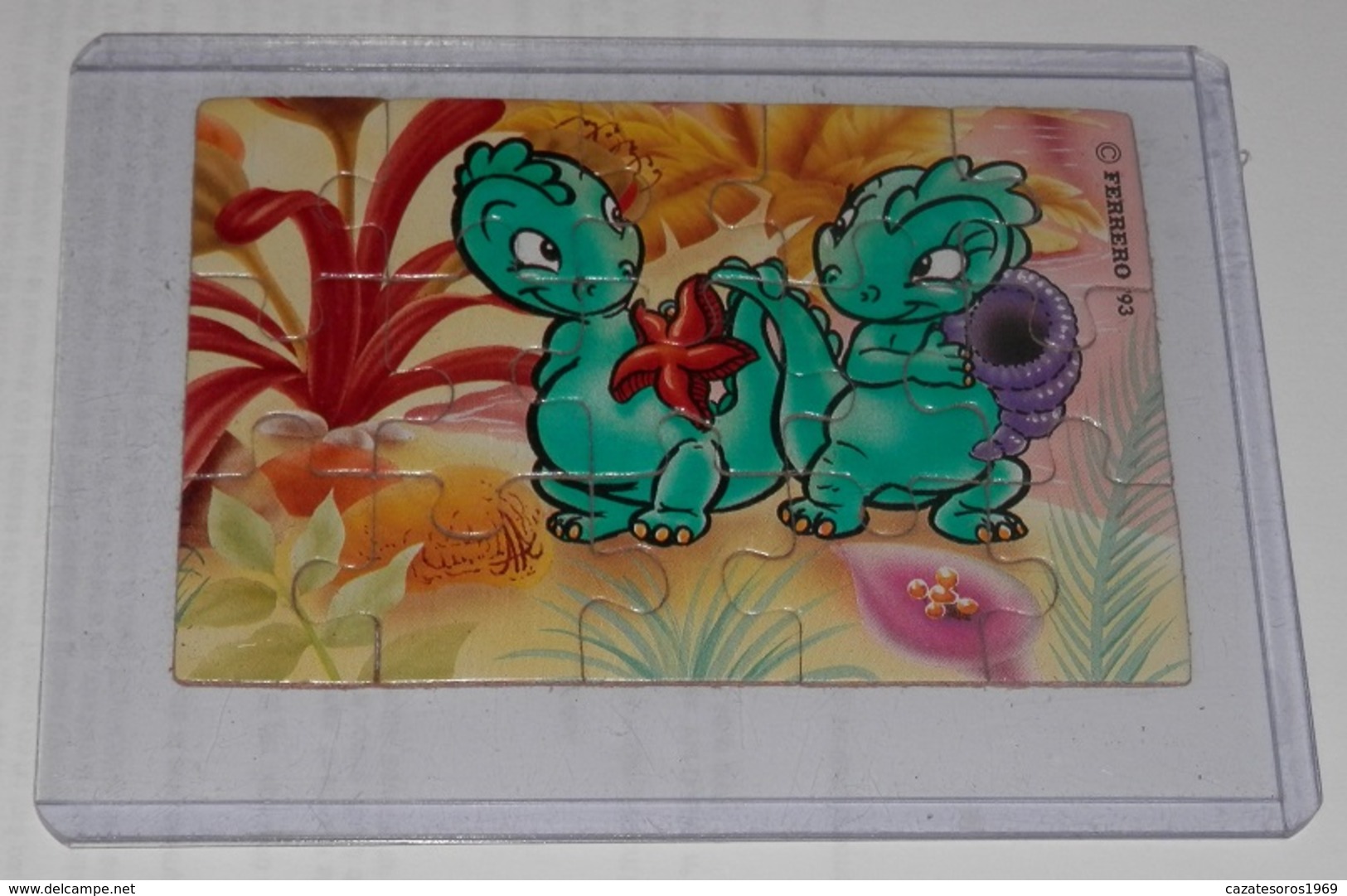 PUZZLE  KINDER SUPRISE -  DIE DAPSY DINO FAMILY - Puzzles