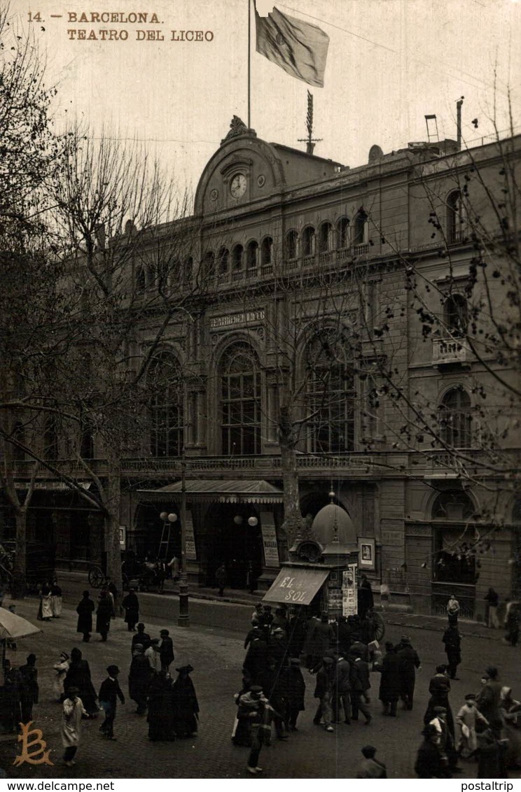 BARCELONA. TEATRO DEL LICEO. FOTOGRAFICA - Barcelona