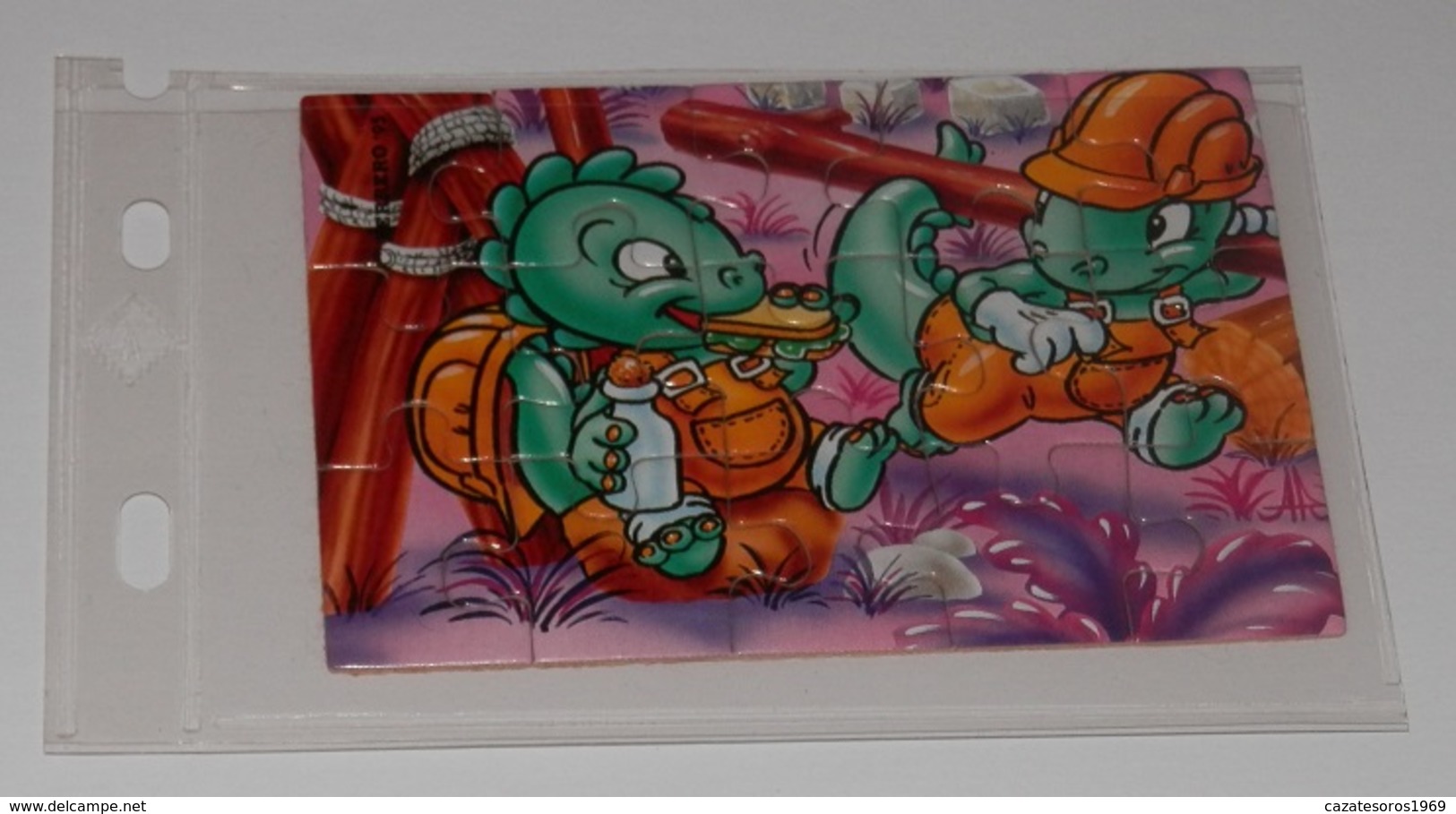 PUZZLE  KINDER SUPRISE -  DIE DAPSY DINO FAMILY - Puzzles