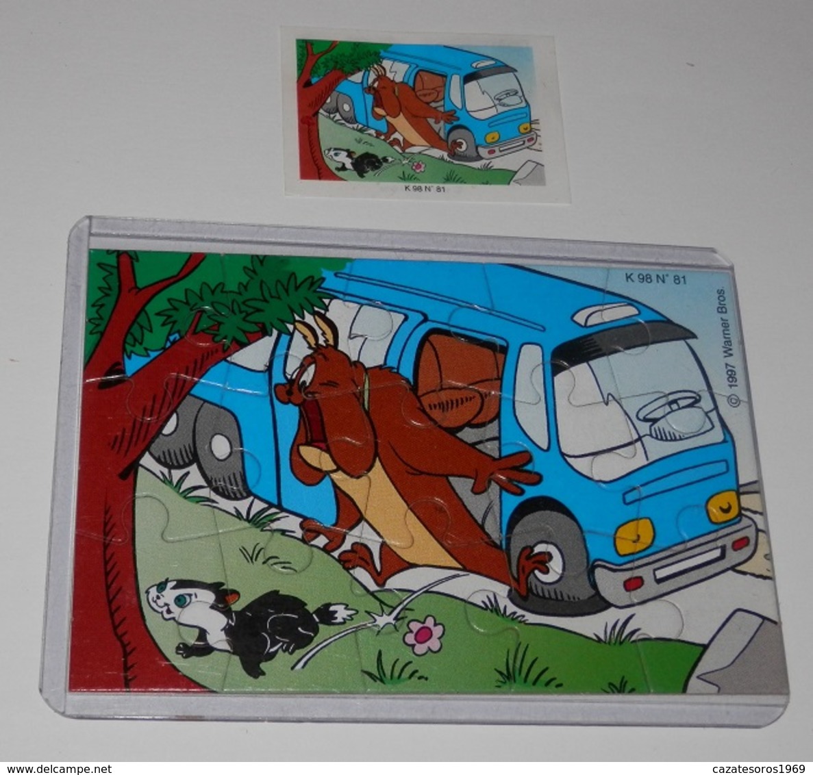 PUZZLE  KINDER SUPRISE -  K.98 Nº 81 - Rompecabezas