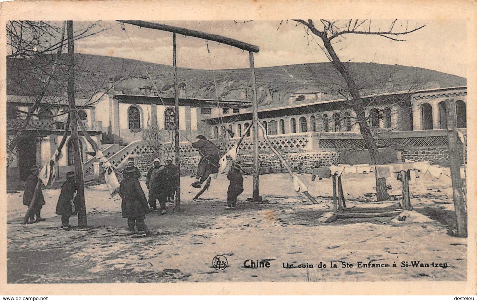 Un Coin De La Ste Enfance à Si-Wan-tzen CHINA - Chine