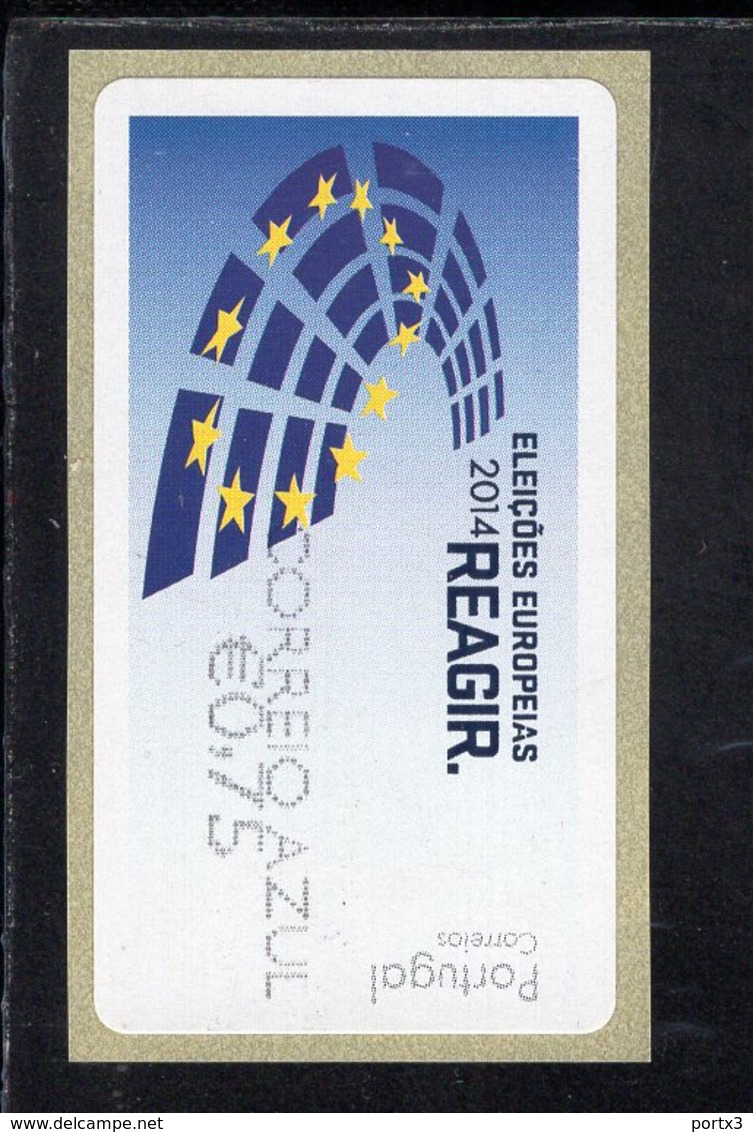 88 Europawahl Correio Azul ** Postfrisch, MNH, Neuf (5) - Automatenmarken [ATM]