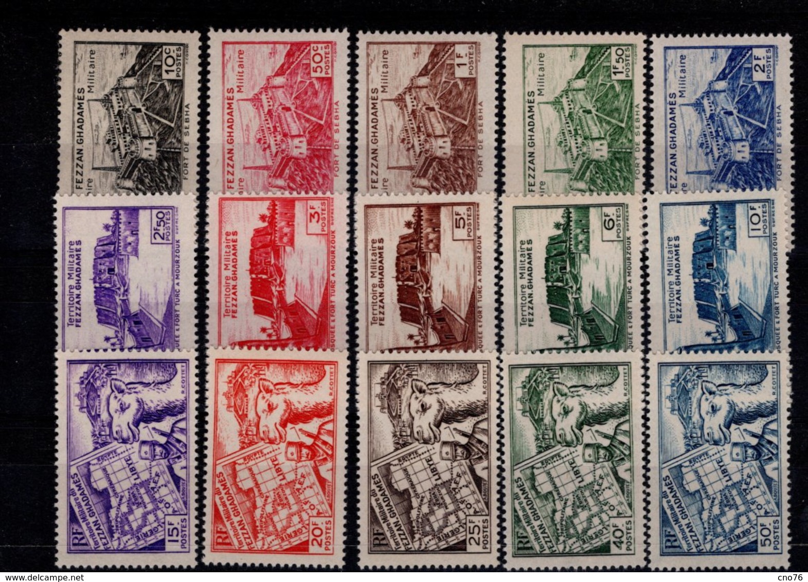 Fezzan N° 28 à 42 Série De 15 Timbres Neufs** - Nuevos