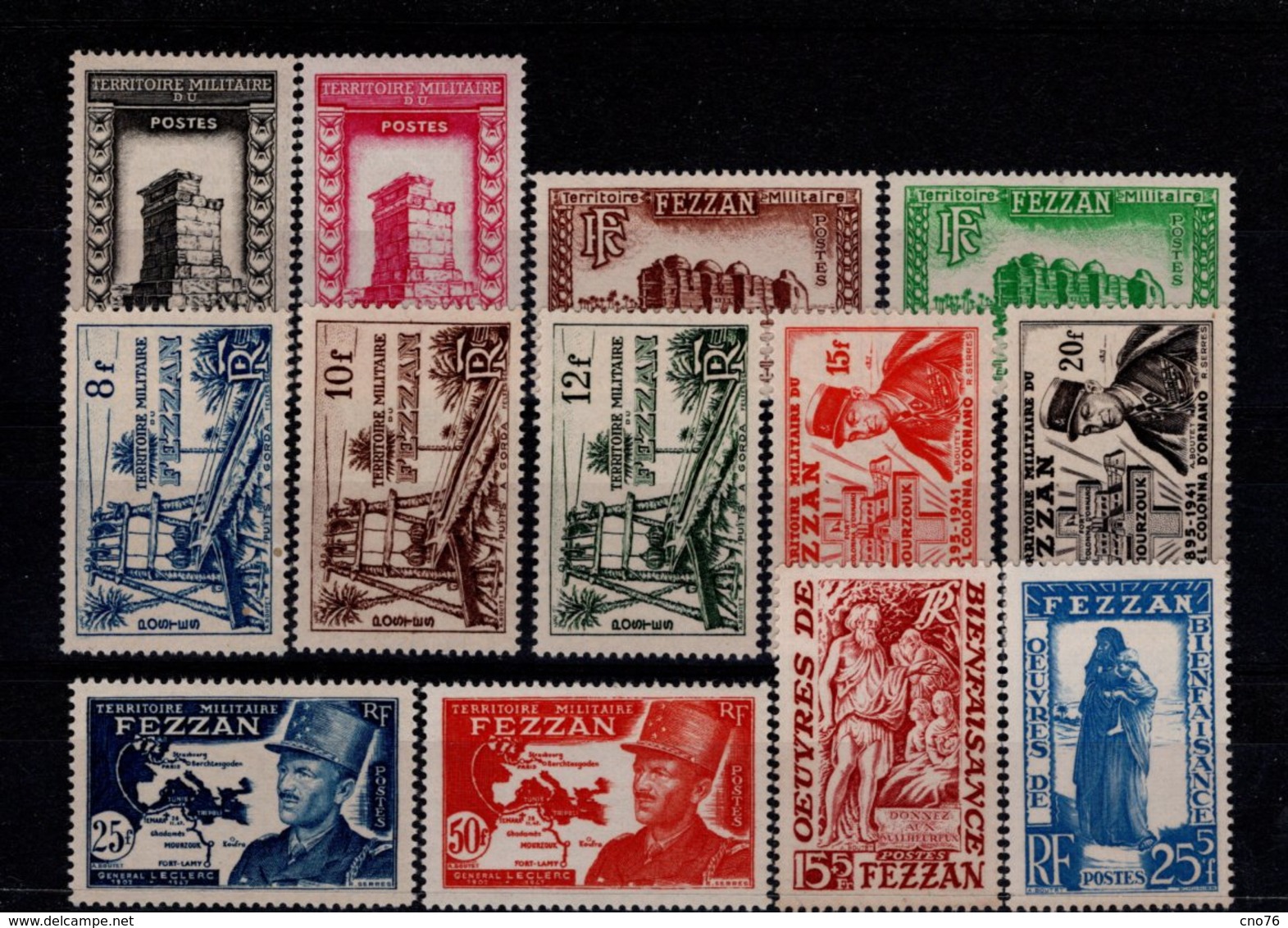 Fezzan N° 43 à 55 Série De 13 Timbres Neufs** - Neufs