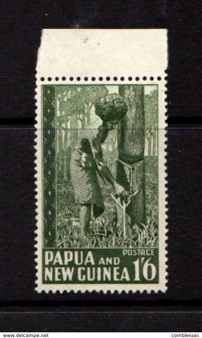 PAPUA  NEW  GUINEA    1952    1/6  Deep  Green    MNH - Papua New Guinea