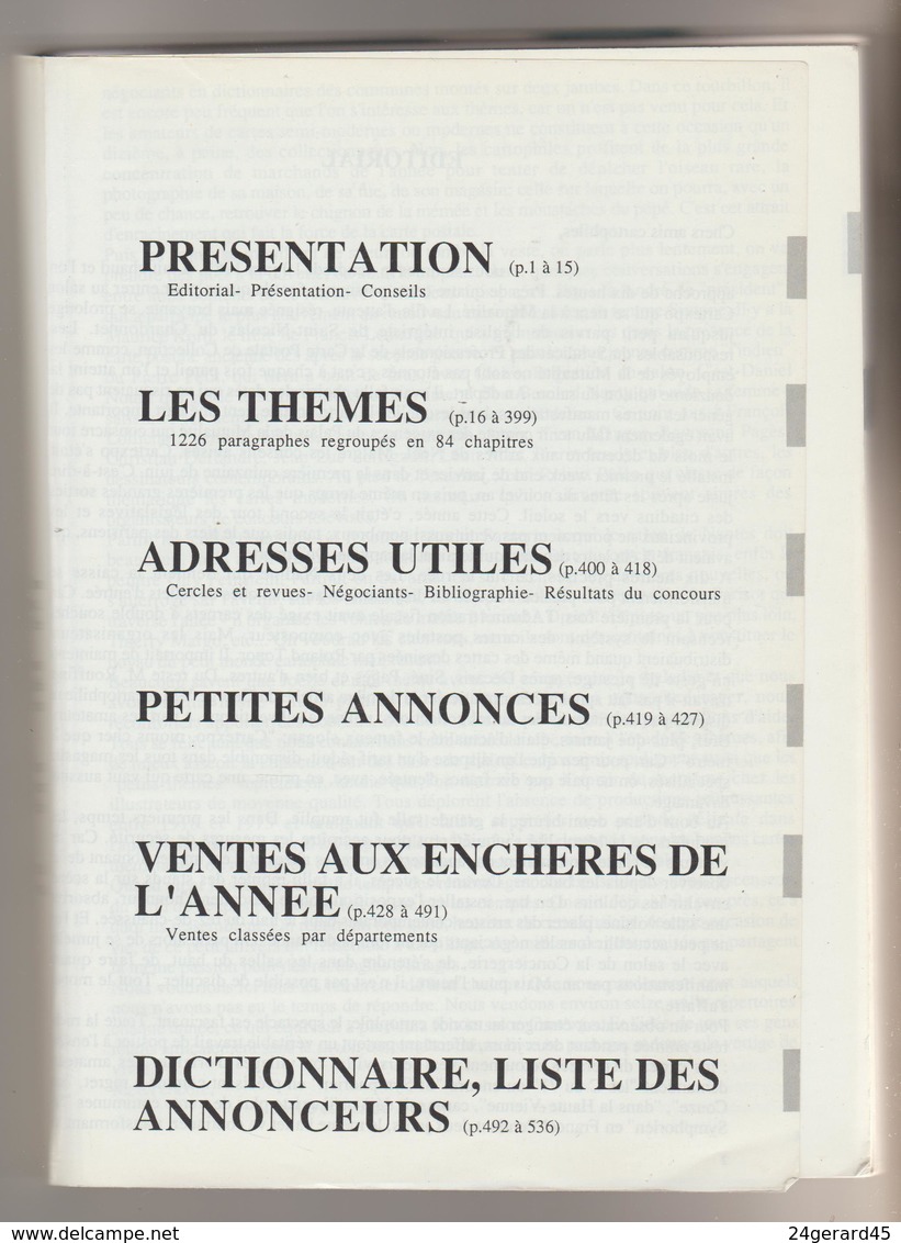 CATALOGUE NEUDIN 1989 536 PAGES - LES THEMES POIDS 850 GRAMMES - Livres & Catalogues