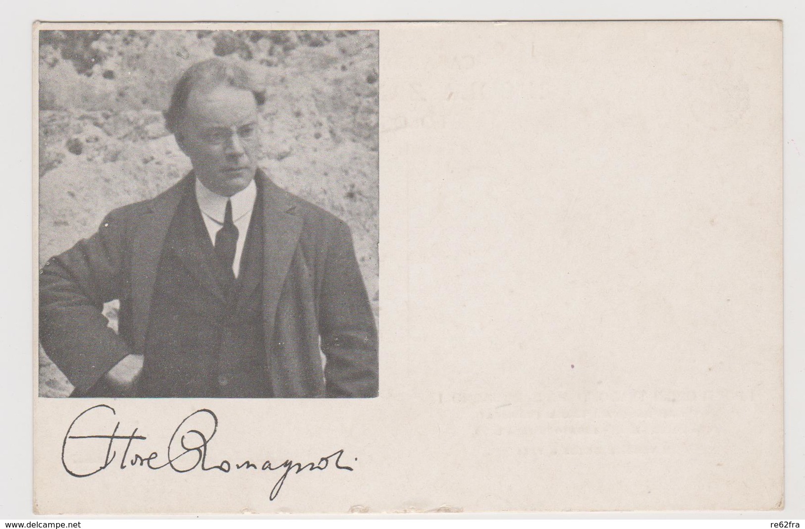 Ettore Romagnoli, Grecista E Letterato Italiano - F.p. - Anni '1920 - Writers