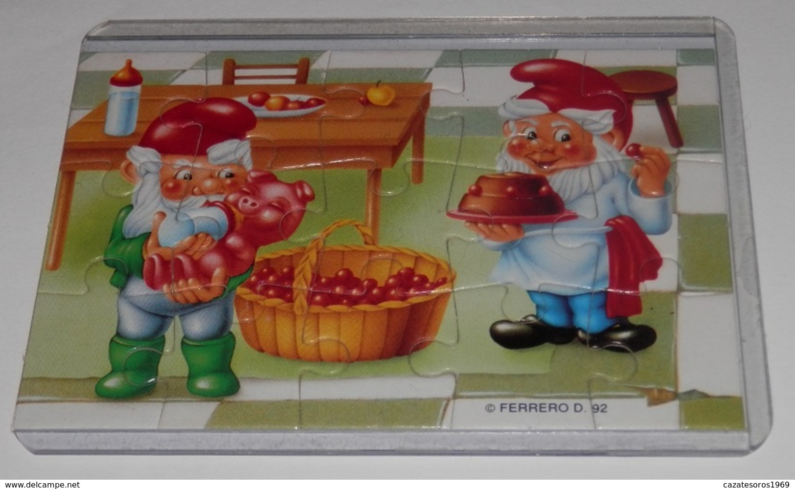 PUZZLE  KINDER SUPRISE - 1992 - Puzzles