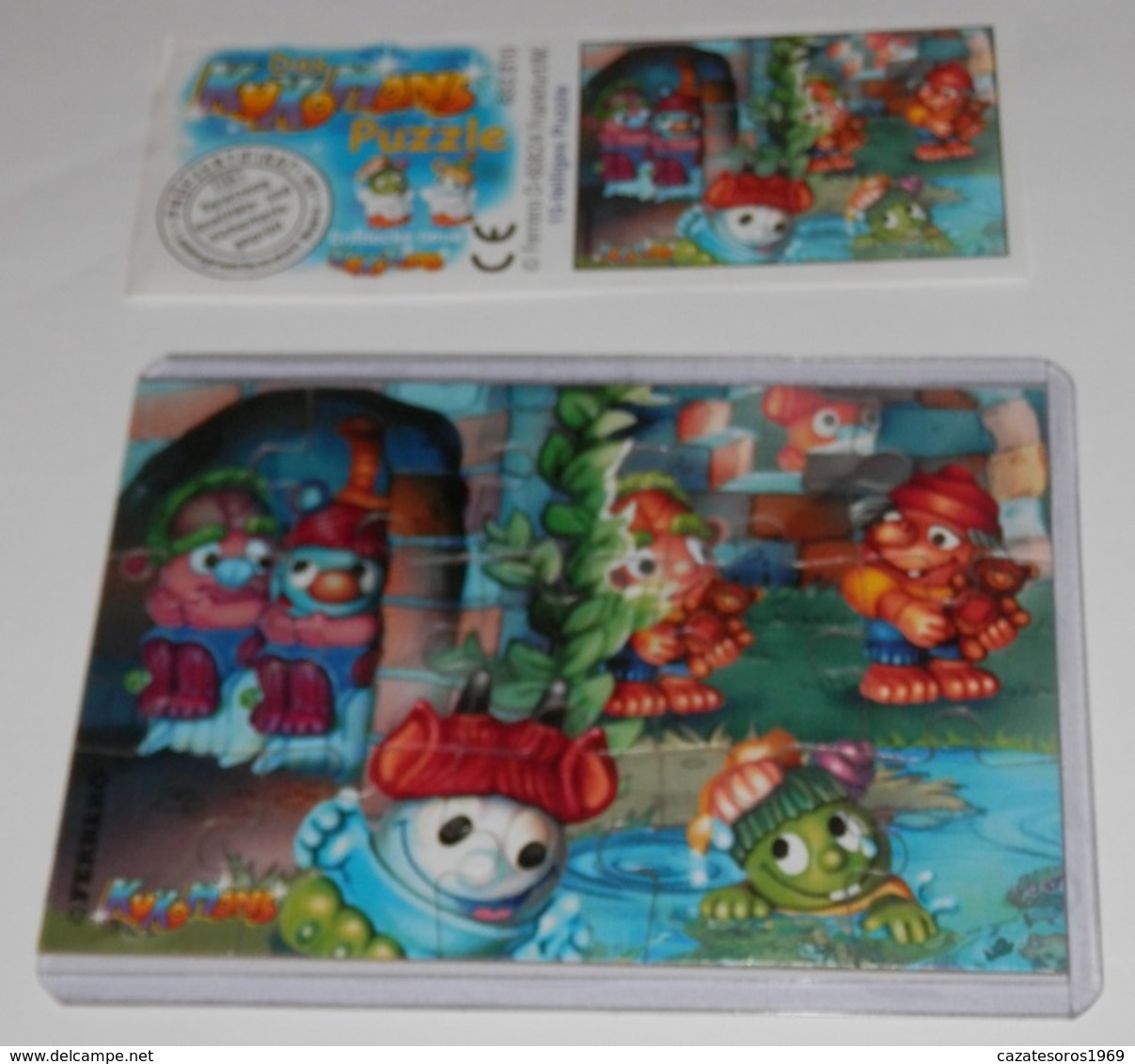 PUZZLE  KINDER SUPRISE - KUKOMONS - Puzzles