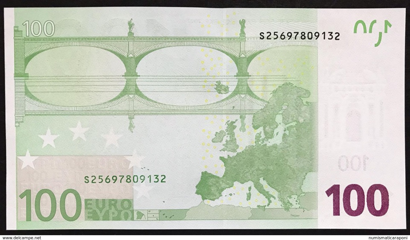 100 € Italia Italy Italie J033F2  Trichet Q.FDS DA MAZZETTA  Cod €.279 - 100 Euro
