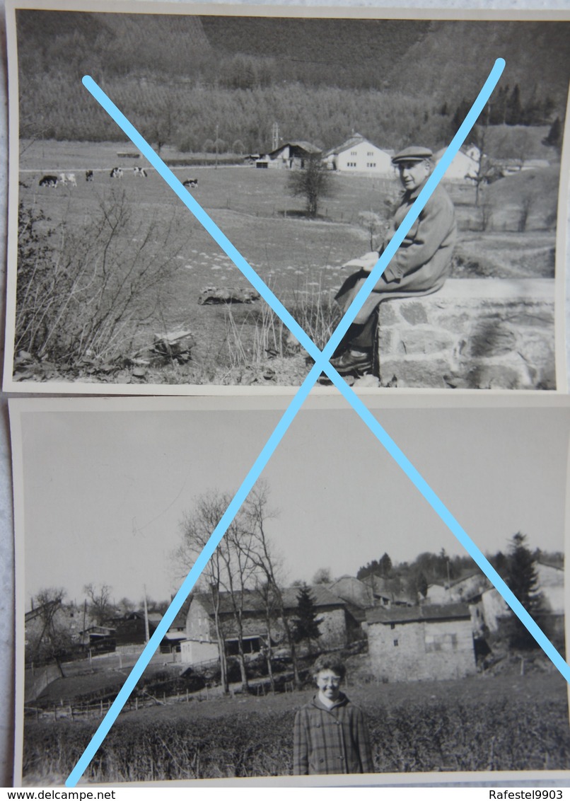 Photox2 TROIS PONTS Rue De Bergeval  Henri Moulin 1962 - Places