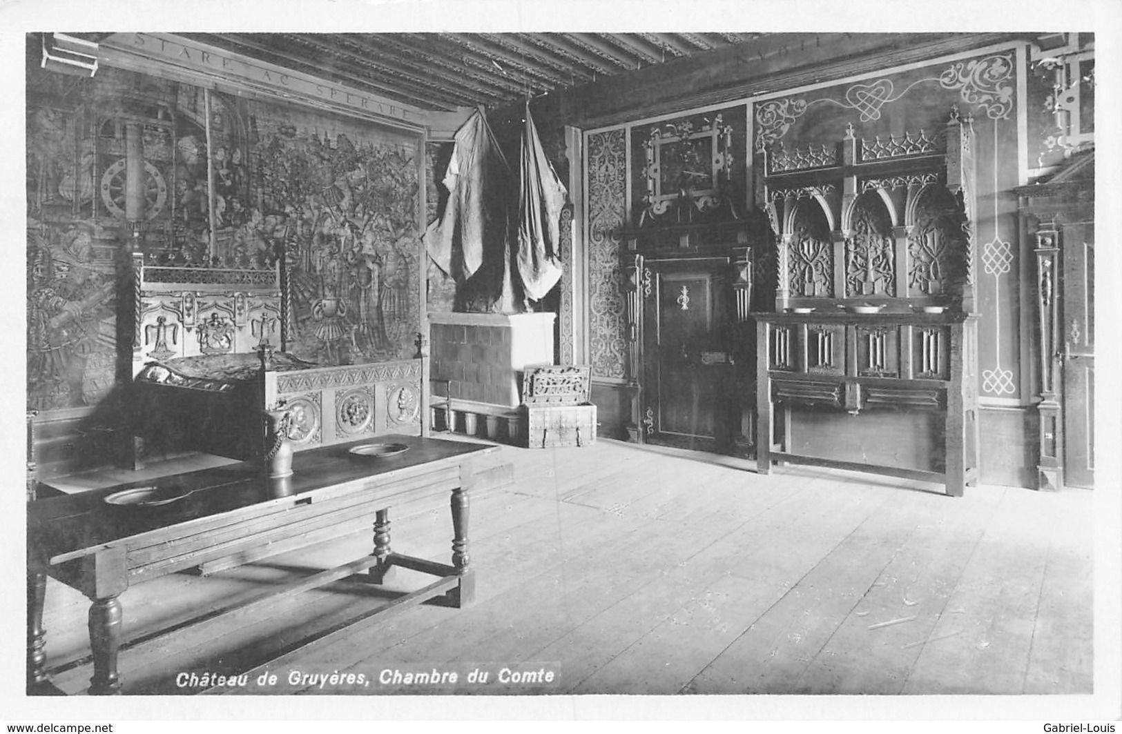 Château De Gruyères, Chambre Du Comte - Gruyères