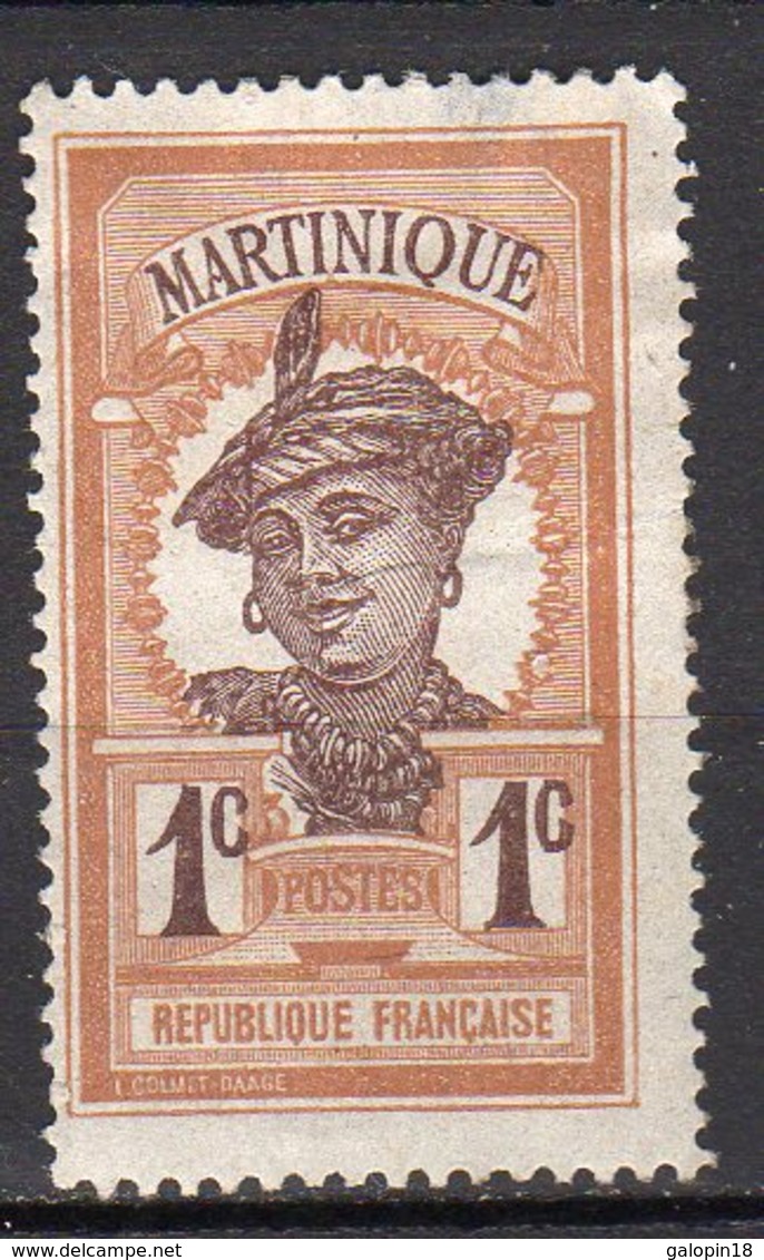 Martinique Yvert N° 61 Neuf Sans Gomme Martiniquaise Lot 8-37 - Nuovi