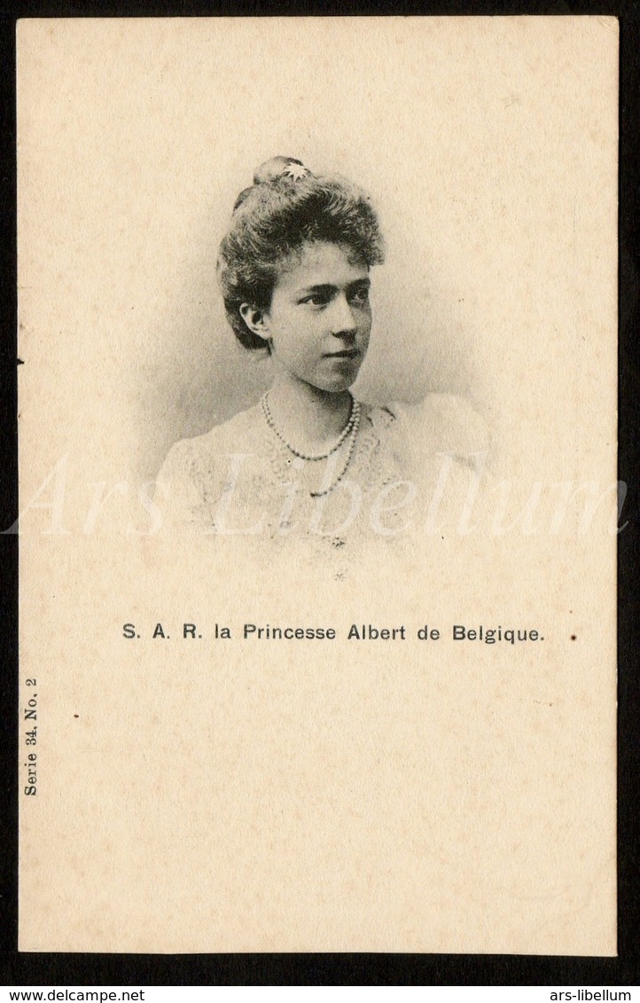 Postcard / CPA / ROYALTY / Belgique / België / Reine Elisabeth / Koningin Elisabeth / Princesse / Herzogin In Bayern - Familles Royales