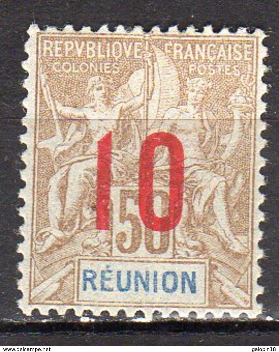 Réunion Yvert N° 78 Neuf Avec Charnière Lot 9-62 - Neufs