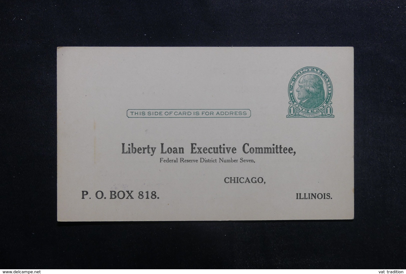 ETATS UNIS - Entier Postal Commerciale De Chicago En 1917 - L 40208 - 1901-20