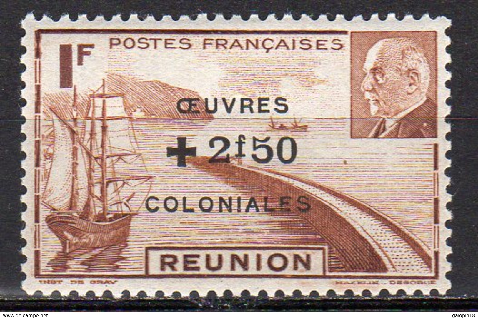 Réunion Yvert N° 250 Neuf Lot 9-110 - Neufs